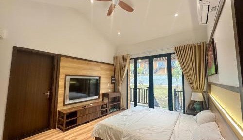 Family Room with Shared Bathroom