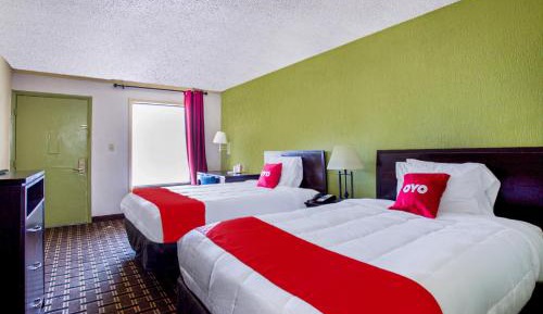 Double Room with Two Double Beds Smoking