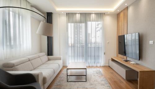 Deluxe One-Bedroom Apartment with City View