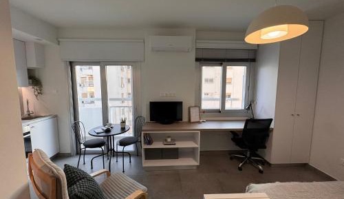 Studio with Balcony