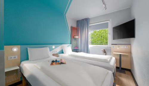 Small double room with private bathroom and toilet