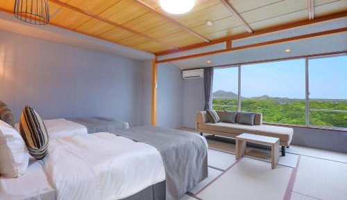 Superior Japanese-Style Beds 15 square yards(Sea Side) - Indoor Bath - Non-Smoking