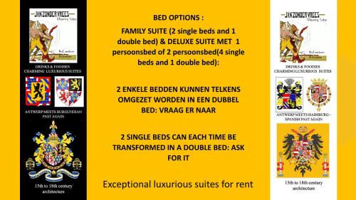 Deluxe Suite with double bed or 2 single beds