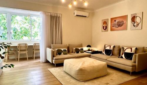 Deluxe One-Bedroom Apartment with Garden View