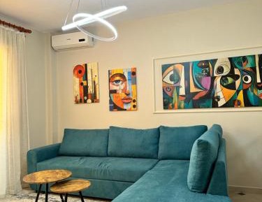 Two-Bedroom Apartment with Balcony and Sea View