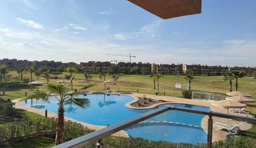 Two-Bedroom Apartment with Pool View