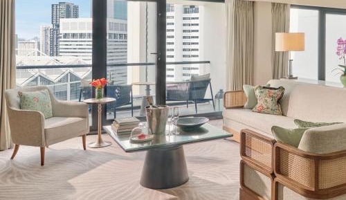 Three-Bedroom Residential Suite with Balcony