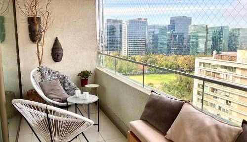 Two-Bedroom Apartment with Balcony