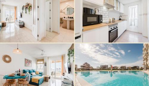 Two-Bedroom Apartment with Terrace and Sea View