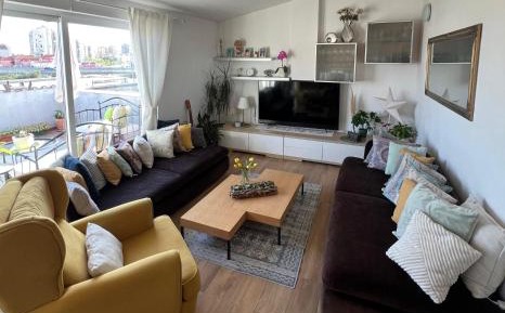 Three-Bedroom Apartment with Sea View