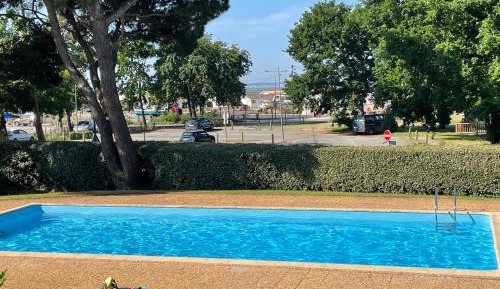 Studio with Pool View
