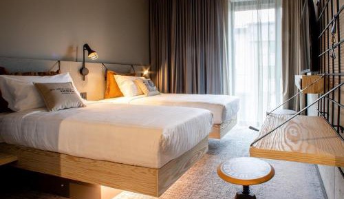 Moxy Twin Sleeper, Guest room, 2 Twin/Single Bed(s)