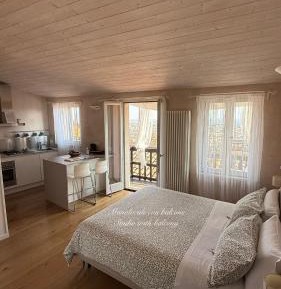 Studio with Balcony