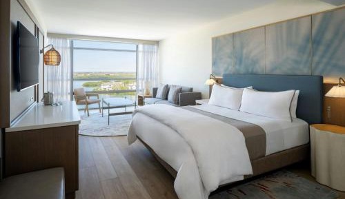 Junior Suite, 1 King Bed, 1 Sofa Bed, Water View