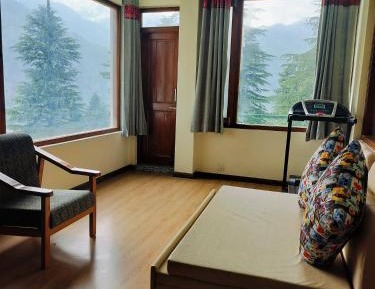 Family Room with Mountain View
