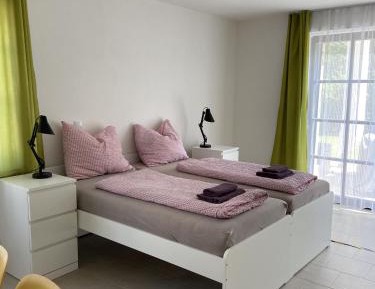 Deluxe One-Bedroom Apartment with Garden View