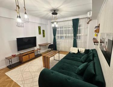 Deluxe One-Bedroom Apartment with City View