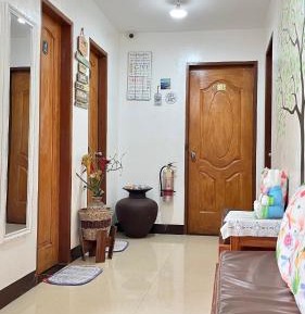 Family Room with Shared Bathroom