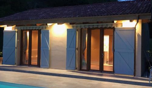 Studio with Pool View