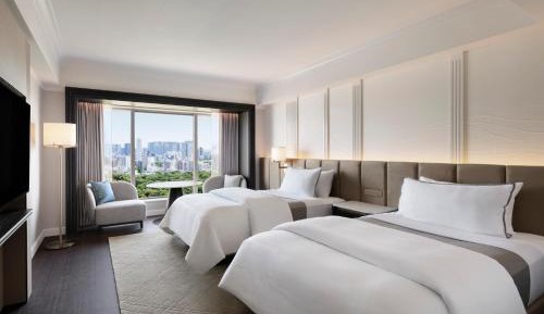 Premium Double Room with Two Double Beds - High Floor