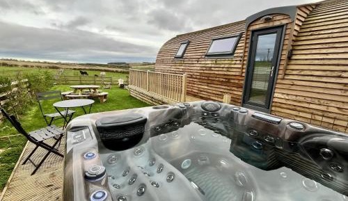 Large Cabin with Hot Tub