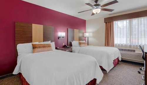 Queen Room with Two Queen Beds and Roll-in Shower - Accessible/Non-Smoking
