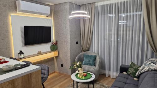 One-Bedroom Apartment with Terrace