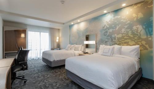 Guest room, 2 Queen, City view