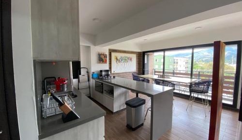 Two-Bedroom Apartment with Mountain View