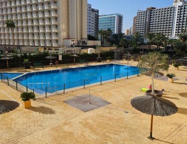 Studio with Pool View
