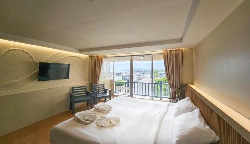 Double Room with Balcony and Sea View