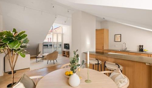 Two-Bedroom Apartment with Balcony and Terrace