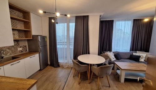 Deluxe One-Bedroom Apartment with City View