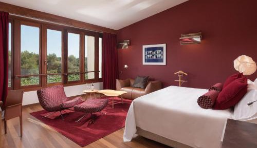 Deluxe Spa, Guest room, 1 King, Vineyards view, Spa Building