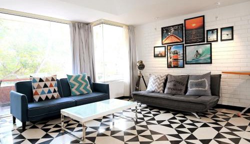 Two-Bedroom Apartment with Balcony