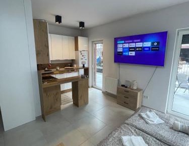 One-Bedroom Apartment with Terrace