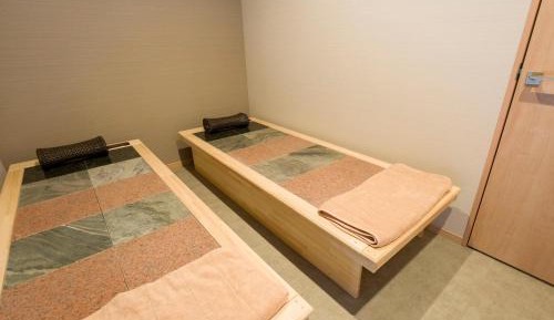 E type：Natural hot springs, bedrock bath bed [Villa]