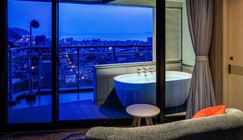 Premium Room with Open-Air Bath and Ocean View - Top Floor