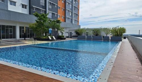 Two-Bedroom Apartment with Pool View