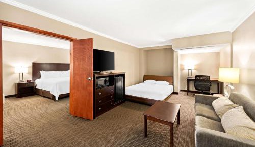 Two-Room King Suite with Murphy Bed and Pool View - Non-Smoking