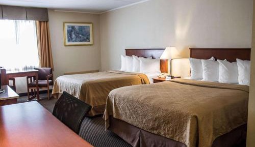 Queen room with 2 Queen Beds, Mobility Access, Roll-In Shower, Non-Smoking