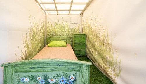 Tent Room with Single Bed