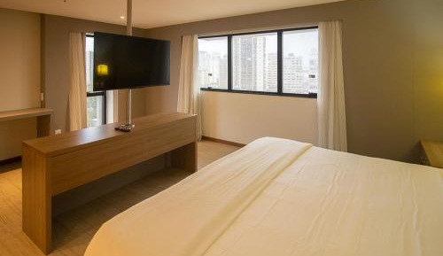 Deluxe One-Bedroom Apartment with City View