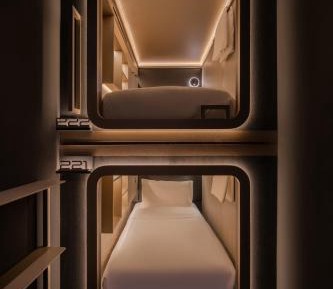 Private Room with 2 Single Capsule (Shared Bathroom)