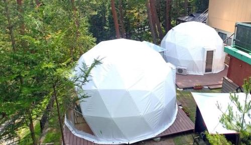 Woods Tent Forest View