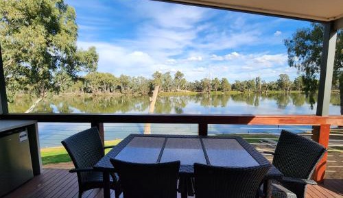 Deluxe Elevated Riverfront Cabin 