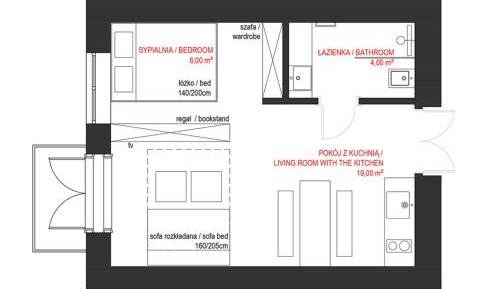 Apartment with Balcony