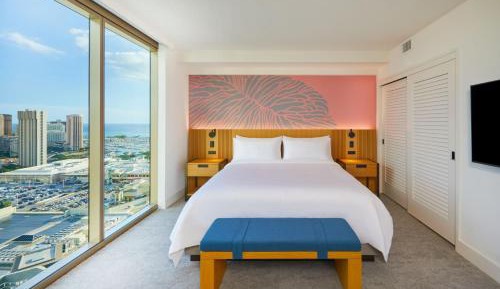 Ocean View, 1 Bedroom Suite, 1 King, Sofa Bed