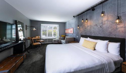 Larger Guest room, 1 King, Urban view