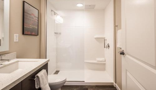 King Studio with Sofa Bed and Roll-in Shower - Mobility Accessible